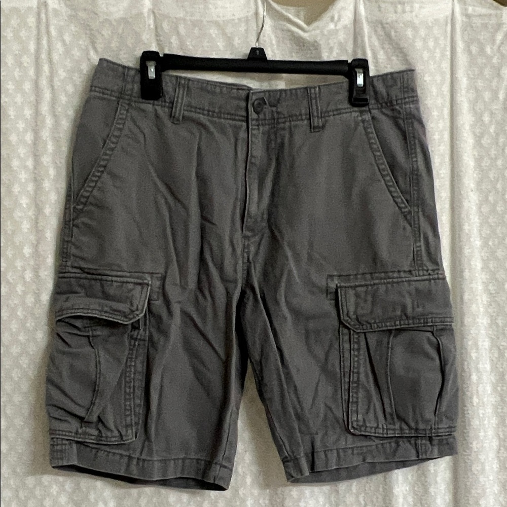 Old Navy Men's Charcoal Cargo Shorts